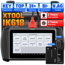 XTOOL USED IK618 Key Programming Tool All Sys...