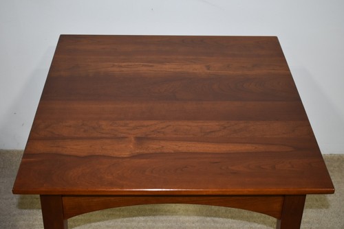 Ethan Allen American Impressions Square End Table #24-8405 #224 Autumn Cherry B - Picture 6 of 13