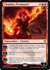 Chandra, Pyromaster ~ Archenemy: Nicol Bolas [ Excellent ] [ Magic MTG ]