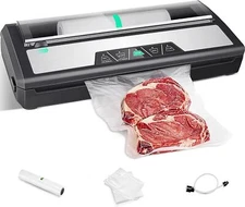 Commercial Vacuum Sealer Machine Seal a Meal Food Saver System With Free Bags