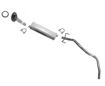 For 1989 1991 Toyota Pick Up 2.4 Rear Wheel Drive 103''  WB Muffler Tail Pipe