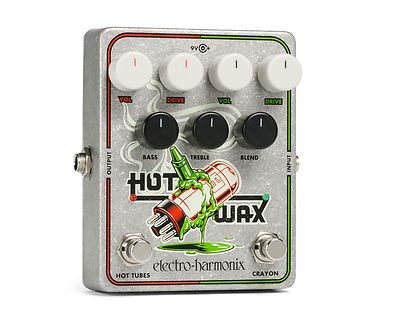 New Electro-Harmonix EHX Hot Wax Hot Tubes Crayon Dual Overdrive