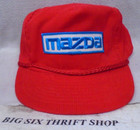 Designer Award Headwear Mazda Logo Corduroy Rope Snapback Baseball Cap Hat