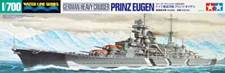 Tamiya 31805 1/700 Scale Model Kit WWII German Heavy Cruiser Prinz Eugen