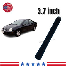 3.7 Short Black Antenna Wscrews Radio Mast Amfm For Dodge Neon 2002-2005