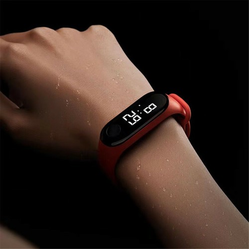 Relojes electrónicos LED deportivos con sensores luminosos moda hombres mujeres relojes para correr - Imagen 3 de 24
