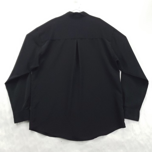 Elliott Shirt Mens Large Black Long Sleeve Classic Button-Up - Picture 7 of 10