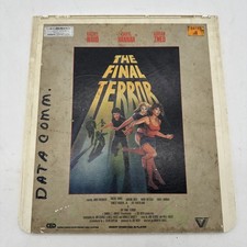 The Final Terror RCA CED Videodisc 80s Horror Vestron Rachel Ward Darryl Hannah