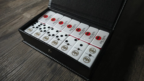 Bacardi, Jumbo dominoes, dominoes, domino set, dominoes set - Picture 6 of 7