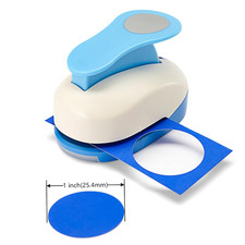 1 Inch Circle Punch 25.4mm Circular Cutter Tool Circle Hole Punch Handmade Paper