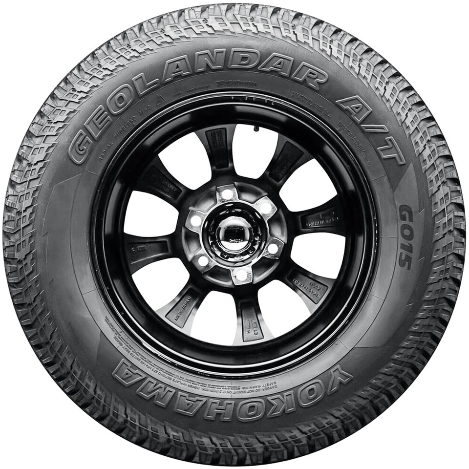 4 Tires Yokohama Geolandar A/T G015 LT 285/75R18 E 10 Ply (DC) AT All ...