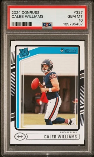 2024 PANINI DONRUSS #327 CALEB WILLIAMS PSA 10