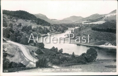 RPPC Das Tal des Tummel Pitlochry Perthshire Schottland 1958 Postkarte
