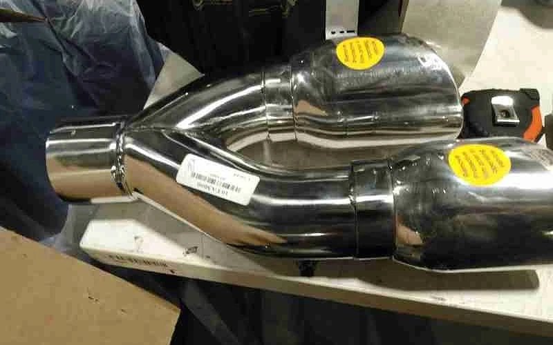 Corsa 14749 3" Catback escape doble 4" puntas para GMC Yukon Denali XL 2015-20 6,2 L Foto 2 de 4