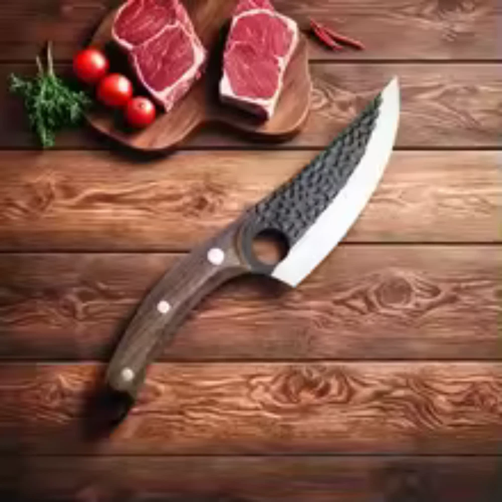 High Carbon Stainless Steel Kitchen Boning Knifes Messer Full Tang Handle Bone C
Opens in a new wind