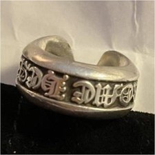 Chrome Hearts Sterling Silver 925 Scroll Band...
