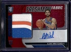 Ajay Mitchell 2024-25 Panini Totally Certified FFS-MIT Rookie Patch Auto Red /75