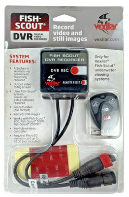 Vexilar Fish-Scout DVR Portable Digital Video Recorder DVR100 w/Remote