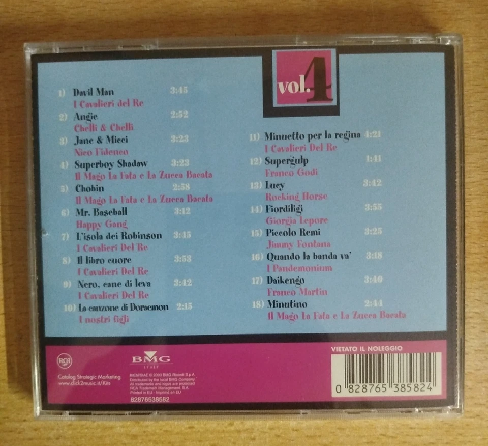 Various ‎– Tivulandia Vol. 4  Italy 2003 CD Compilation - Immagine 2 di 4