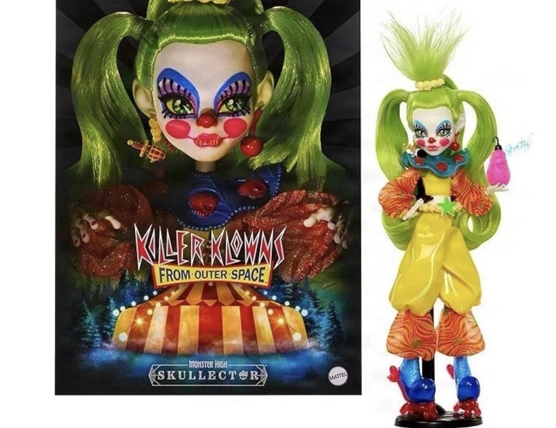 MONSTER HIGH SKULLECTOR KILLER KLOWNS SHORTY SEALED IN SHIPPER DOUBLE BOXED