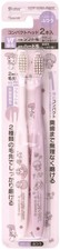 skater toothbrush compact head 2 Pieces set normal my melody line design Sanrio
