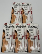 5x BIC BodyMark Temporary Tattoo Markers Fine Tip Red Skin Safe New