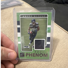 Panini 2017 Donruss Rookie Phenom Jerseys Amara Darboh Seattle Seahawks #29 Card. rookie card picture