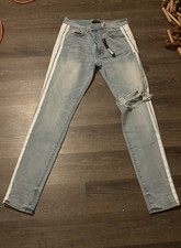 Amiri Jean White Paint