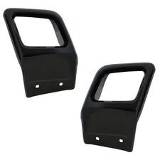 Punte terminali di scarico NERE per Range Rover Evoque Dynamic upgrade black edition