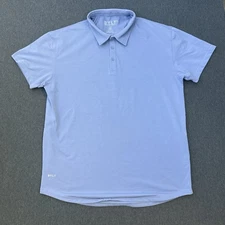 BYLT Polo Shirt Men XL Blue Lux Premium Basics Comfort