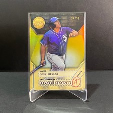2017 Bowman's Best Baseball Americas Deans List Gold Refractor - Josh Naylor /50
