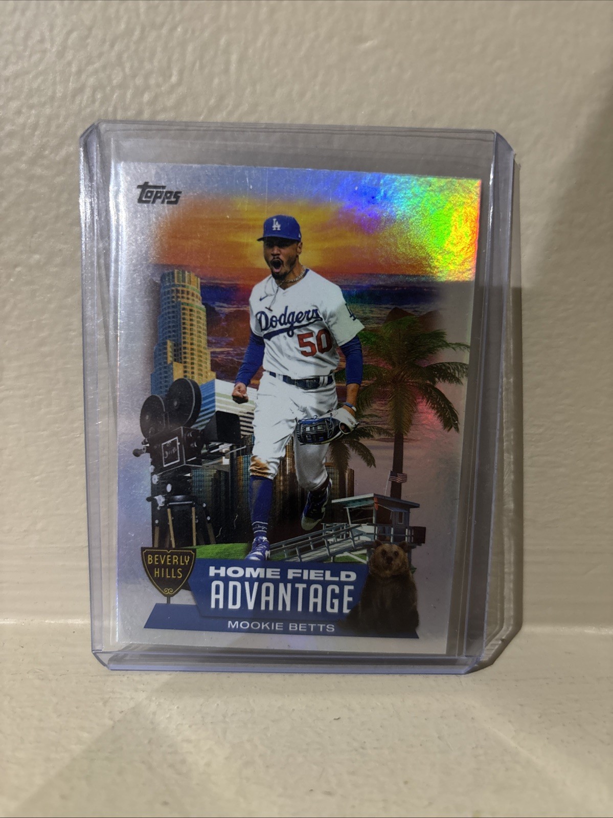 2022 Topps Mookie Betts Home Field Advantage Dodgers HA-8