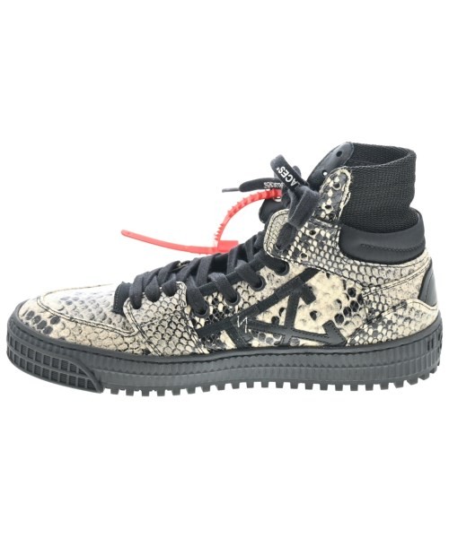 OFF-WHITE Sneakers BeigexBlack(Python) EU37(Appro… - image 4