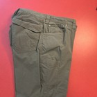 L.L.Bean Men’s Green Canvas Cargo Pants Regular Fit Straight Leg 42W Pockets — photo 4
