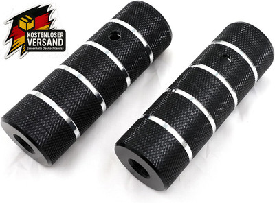 Aluminium Fahrrad Pegs für BMX Mountainbike, rutschfest, belastbar, 110x38 mm
