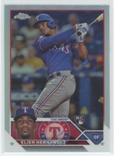 2023 Topps Chrome Update Refractor Elier Hernandez RC #USC135