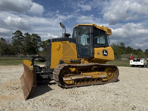 ‘22 Deere 650K LGP Bull Dozer Cab Cold AC TEXAS Fin + Ship Crawler Dozer