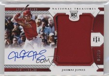 2021 National Treasures Rookie Material Signatures 4/99 Jahmai Jones Auto 1ih3