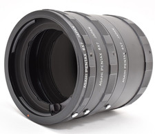 "MINT" Pentax Auto Extension Tube Ring 1 2 3 Set Case 6x7 67 67II JAPAN 4677