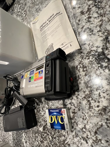 Vintage Y2k Sony Handycam DCR-TRV9 Camcorder Complete Tested And Working Great - Picture 4 of 23