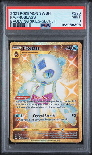 Froslass graded PSA 9 for sale on eBay