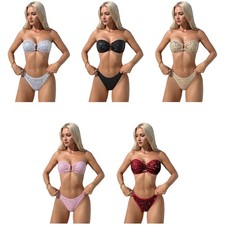 Women Swimwear Seaside Bathing Suit Casual Set Party Summer Sunbathing Travel