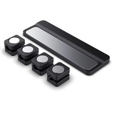 Magnetic Cable Clips Cable Smooth Adjustable Cord Holder under Desk Cable Manage