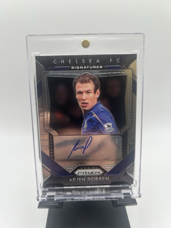 2020-21 Panini Prizm Premier League Signatures Arjen Robben #S-ARO Autograph