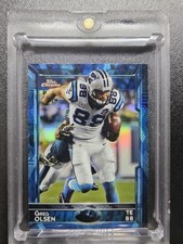 GREG OLSEN Rare Refractor Sp MICRO PANTHERS Investment Card Non Auto 