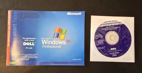 Dell Operating System Reinstallation CD Windows XP Professional W/Srvc. Pk. 1a - Picture 1 of 4