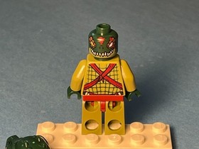 LEGO Legends Chima Minifig #70010 - Cragger - loc044 - Minor Scratches No Cracks