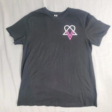 HIM VV Ville Valo Neon Noir 2023 Tour Shirt Large HIS INFERNAL MAGESTY