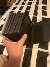 9 DVD Cases Fits 4 Discs Each