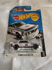 Hot Wheels Bmw Series 73 Bmw 3.0 Csl Race Car 55 White - New On Card
